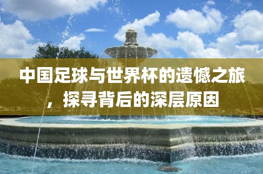 中国足球与世界杯的遗憾之旅，探寻背后的深层原因