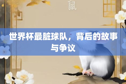 世界杯最脏球队，背后的故事与争议