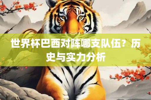 世界杯巴西对阵哪支队伍？历史与实力分析