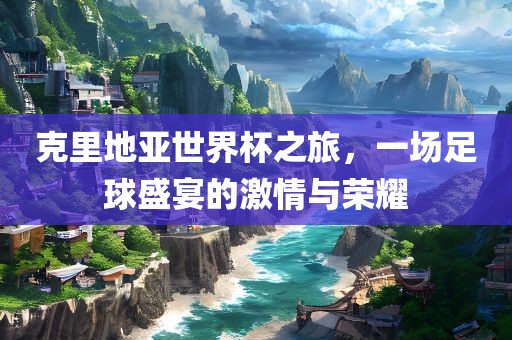 克里地亚世界杯之旅，一场足球盛宴的激情与荣耀