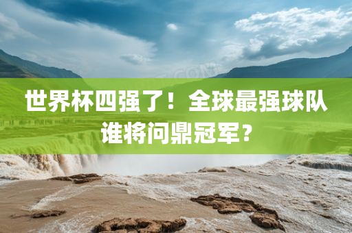世界杯四强了！全球最强球队谁将问鼎冠军？