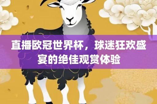 直播欧冠世界杯，球迷狂欢盛宴的绝佳观赏体验