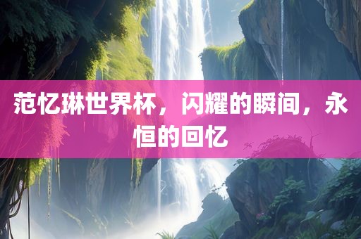 范忆琳世界杯，闪耀的瞬间，永恒的回忆
