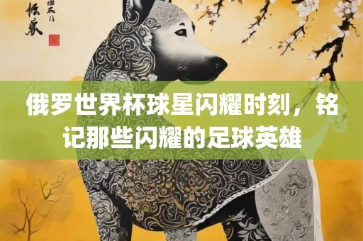 俄罗世界杯球星闪耀时刻，铭记那些闪耀的足球英雄