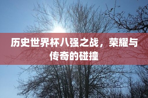 历史世界杯八强之战，荣耀与传奇的碰撞