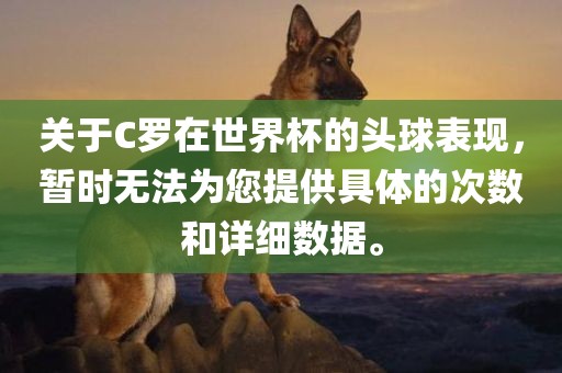 关于C罗在世界杯的头球表现，暂时无法为您提供具体的次数和详细数据。漯河市盈旭机械设备有限公司