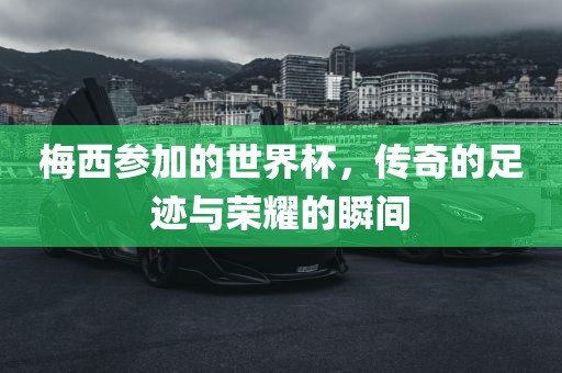 漯河市盈旭机械设备有限公司梅西参加的世界杯，传奇的足迹与荣耀的瞬间