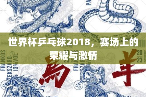 世界杯乒乓球2018，赛场上的荣耀与激情