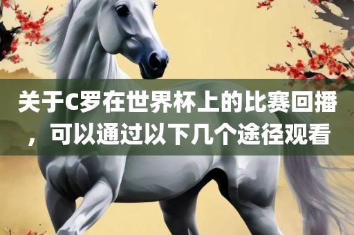 关于C罗在世界杯上的比赛回播，可以通过以下几个途径观看漯河市盈旭机械设备有限公司