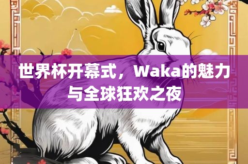 世界杯开幕式，Waka的魅力与全球狂欢之夜