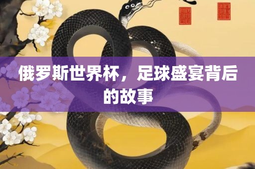 俄罗斯世界杯，足球盛宴背后的故事