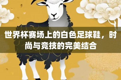 世界杯赛场上的白色足球鞋，时尚与竞技的完美结合