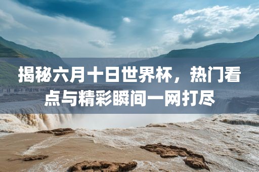 揭秘六月十日世界杯，热门看点与精彩瞬间一网打尽漯河市盈旭机械设备有限公司