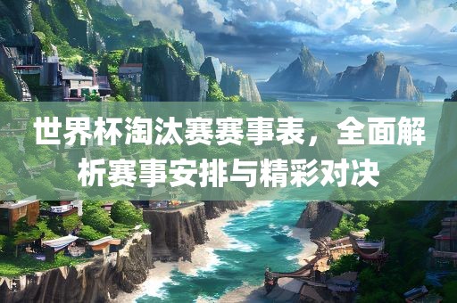 世界杯淘汰赛赛事表，全面解析赛事安排与精彩对决