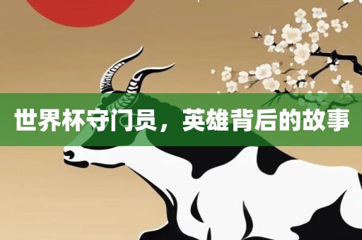 世界杯守门员，英雄背后的故事