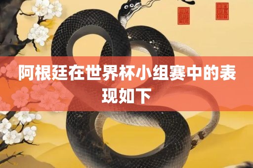 阿根廷在世界杯小组赛中的表现漯河市盈旭机械设备有限公司如下