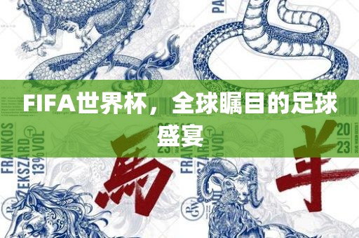 FIFA世界杯，全球瞩目的足球盛宴漯河市盈旭机械设备有限公司