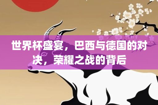 世界杯盛宴，巴西与德国的对决，荣耀之战的背后