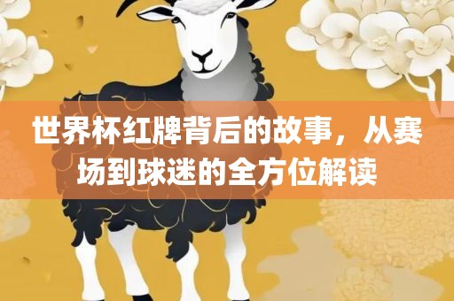 世界杯红牌背后的故事，从赛场到球迷的全方位解读漯河市盈旭机械设备有限公司
