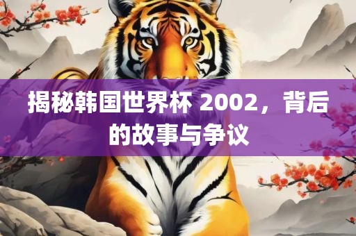 揭秘韩国世界杯 2002，背后的故事与争议