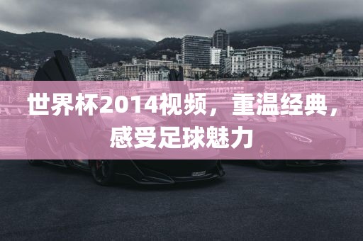 世界杯2014视频，重温经典，感受足球魅力