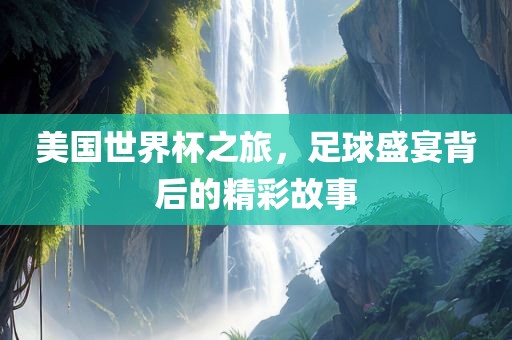 美国世界杯之旅，足球盛宴背后的精彩故事