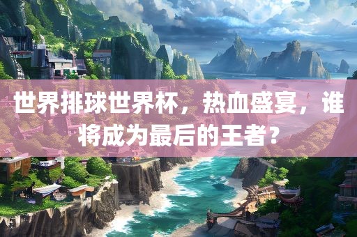 世界排球世界杯，热血盛宴，谁将成为最后的王者？
