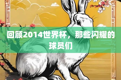 回顾2014世界杯，那些闪耀的球员们