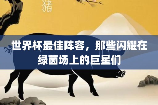 世界杯最佳阵容，那些闪耀在绿茵场上的巨星们