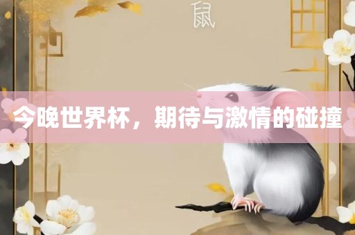 今晚世界杯，期待与激情的碰撞漯河市盈旭机械设备有限公司