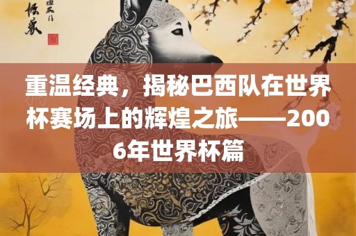 重温经典，揭秘巴西队在世界杯赛场上的辉煌之旅——2006年世界杯篇