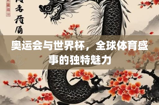 奥运会与世界杯，全球体育盛事的独特魅力