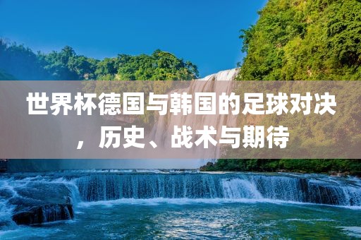 世界杯德国与韩国的足球对决，历史、战术与期待