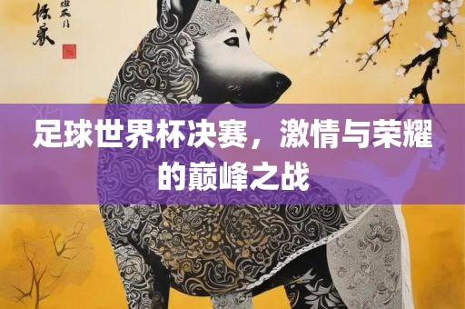 足球世界杯决赛，激情与荣耀的巅峰之战