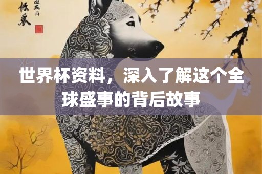 世界杯资料，深入了解这个全球盛事的背后故事漯河市盈旭机械设备有限公司