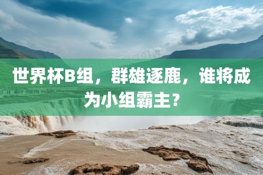 世界杯B组，群雄逐鹿，谁将成为小组霸主？