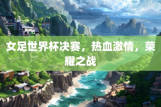 女足世界杯决赛，热血激情，荣耀之战漯河市盈旭机械设备有限公司