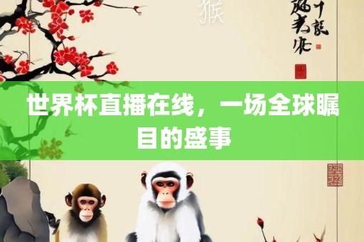 世界杯直播在线，一场全球瞩目的盛事漯河市盈旭机械设备有限公司