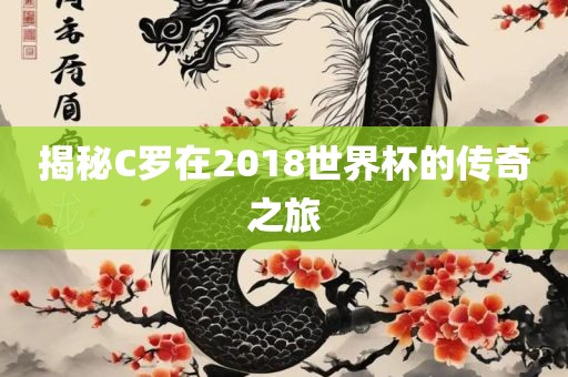 揭秘C罗在2018世界杯的传奇之旅漯河市盈旭机械设备有限公司