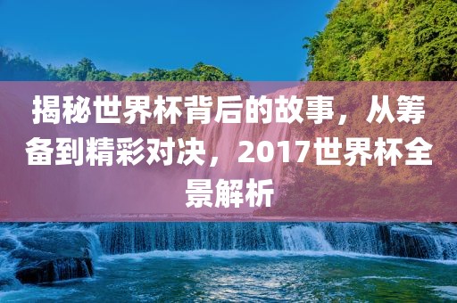 揭秘世界杯背后的故事，从筹备到精彩对决，2017世界杯全景解析