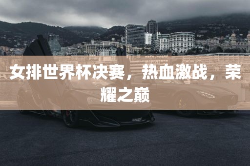 女排世界杯决赛，热血激战，荣耀之巅