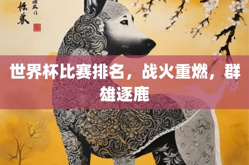 世界杯比赛排名，战火重燃，群雄逐鹿