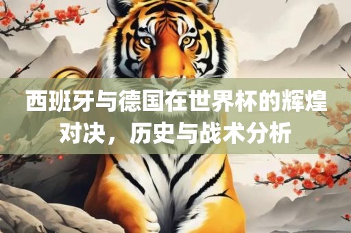 西班牙与德国在世界杯的辉煌对决，历史与战术分析