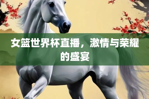 女篮世界杯直播，激情与荣耀的盛宴