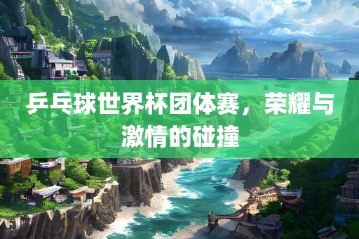 乒乓球世界杯团体赛，荣耀与激情的碰撞