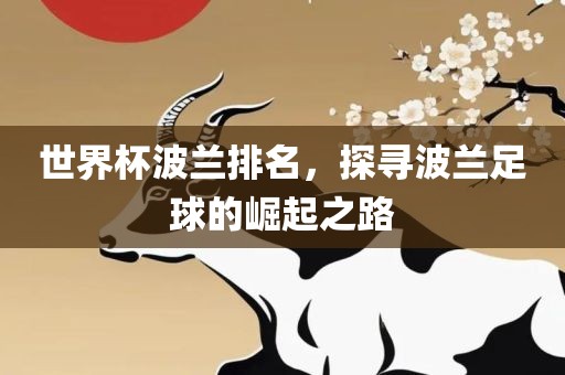 世界杯波兰排名，探寻波兰足球的崛起之路