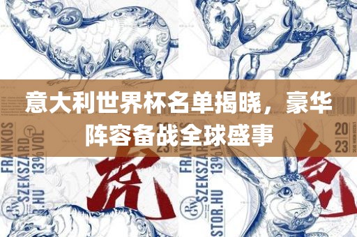 意大利世界杯名单揭晓，豪华阵容备战全球盛事漯河市盈旭机械设备有限公司