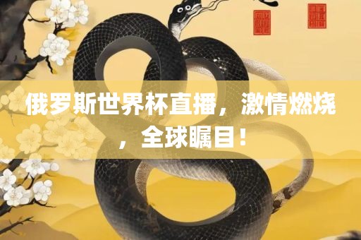 俄罗斯世界杯直播，激情燃烧，全球瞩目！