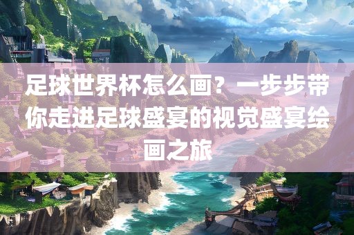 足球世界杯怎么画？一步步带你走进足球盛宴的视觉盛宴绘画之旅