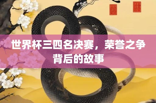 世界杯三四名决赛，荣誉之争背后的故事